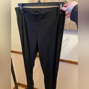 Sparkly black pants (compression)